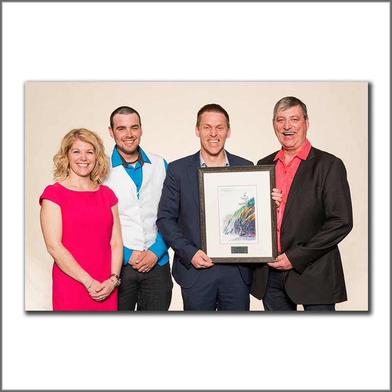 The Ohmega Group team receives Company of the Year Award